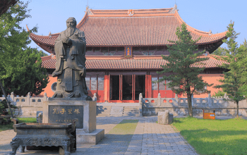 Confucian temple Suzhou China