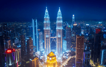Pemandangan Petronas Twin Towers dan Genting Highlands untuk paket tour Kuala Lumpur 4 hari 3 malam.
